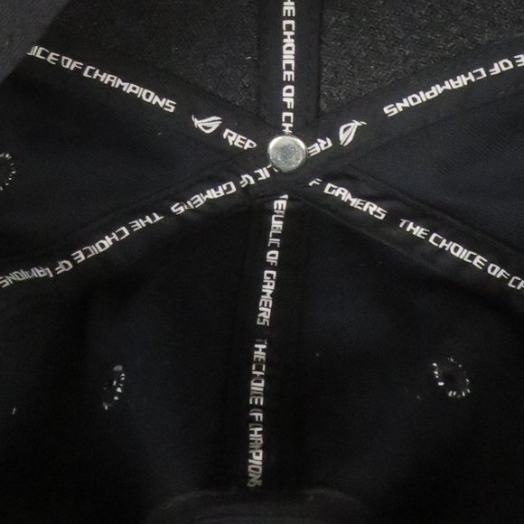 Republic of Gamers* The Choice of Champions Double 8 Peg Snap Back Cap/Hat~ NWOT - Picture 8 of 11